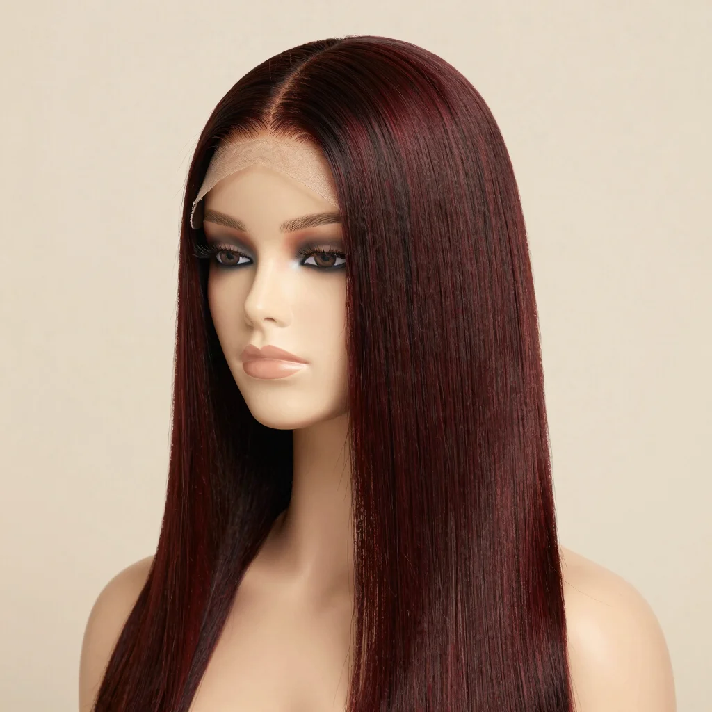Peluca Lace Front Bone Straight Seda